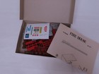 N Gauge Model power fire house and gate crossing- New- Open box — photo 2