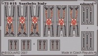 Eduard Accessories 73015 - 1:72 Seatbelts Italy Wwii - ÄTzsatz - Neu