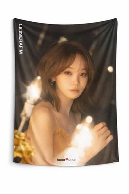 CHAEWON LE SSERAFIM WALL TAPESTRY HANGING ROOM DECOR CONCERT BANNER KPOP FAN L28