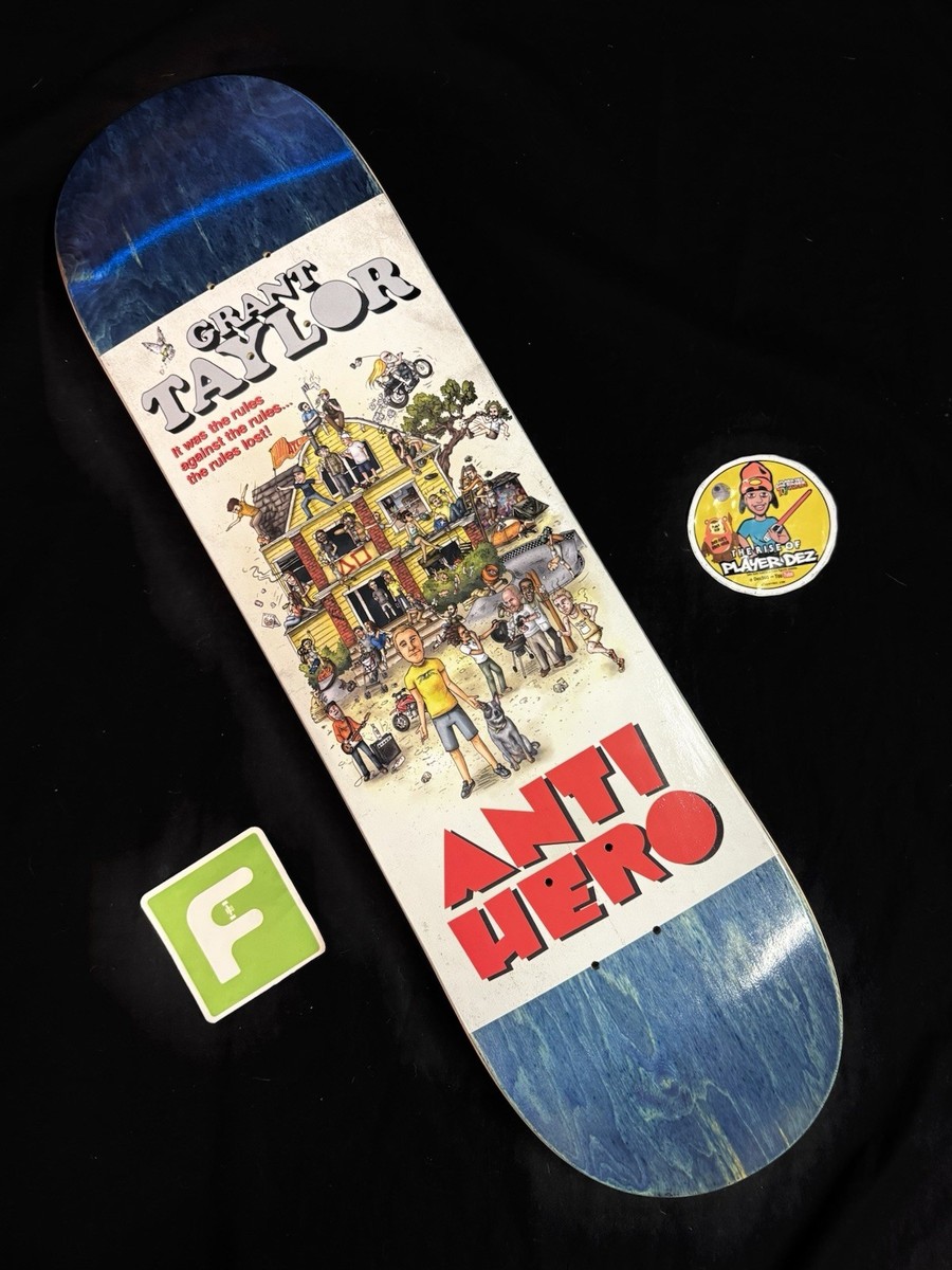 RARE Grant Taylor Animal House Movie Anti Hero Skateboard Deck Pro