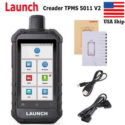 LAUNCH Creader TPMS 5011 V2 TPMS Sensor Activation/Reading/ Diagnostic Tool USA
