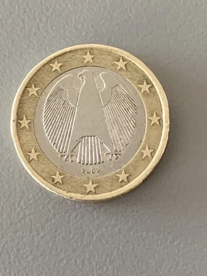 Pièce de 1 euro 2002 lettre J ALLEMAGNE - Photo 1/3