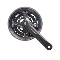 Shimano Acera M361 Kurbelgarnitur 42-32-22 ZäHne 175 Mm Aluminium Schwarz
