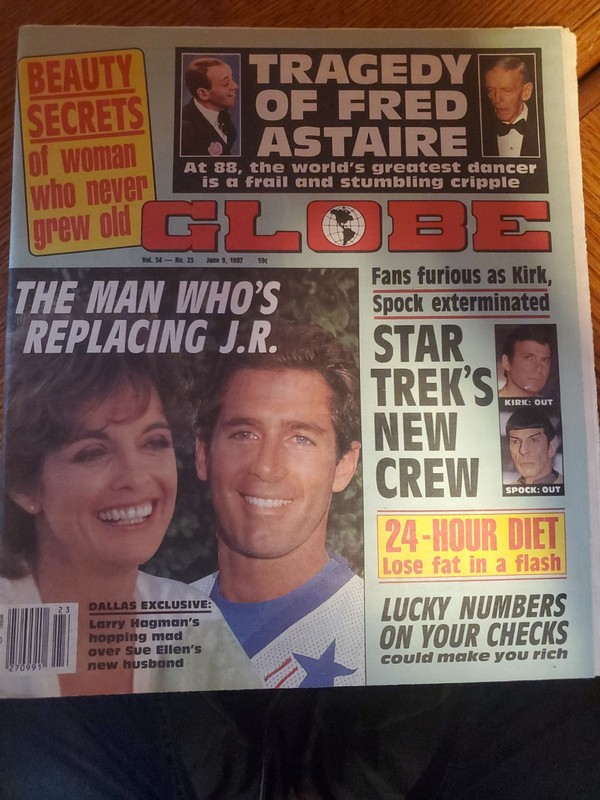 Globe Magazine June 9, 1987 Issue—bagged