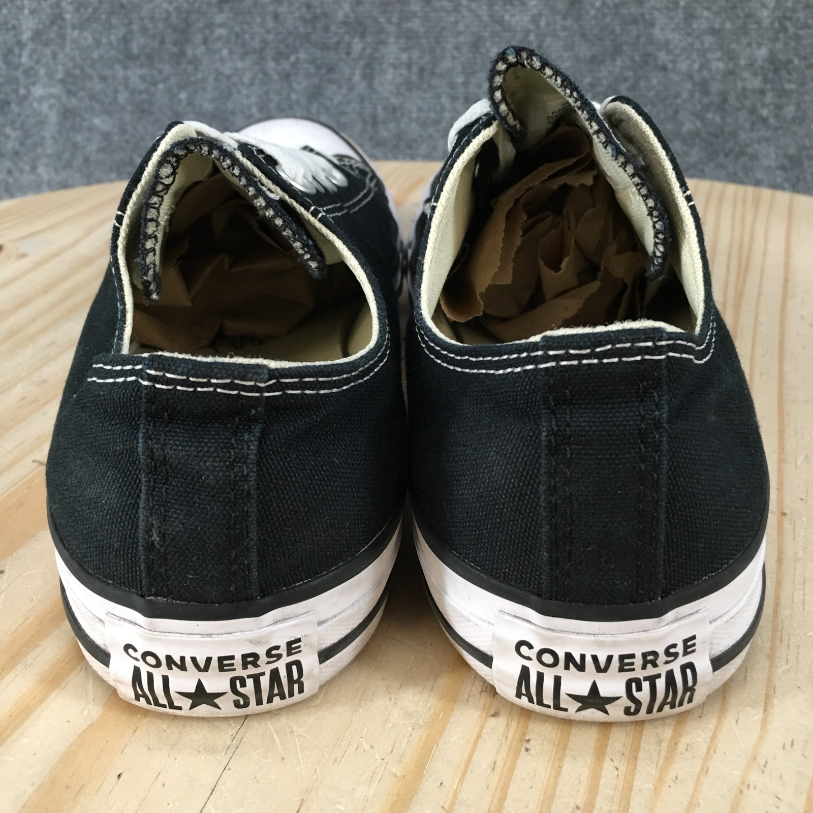 Converse Chuck Taylor All Star Shoes Mens 7 Womens 9 Low Sneakers M9166C Black thumbnail 11