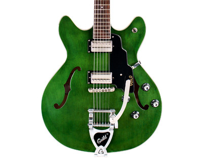 Guild Starfire I Double-Cut Semi-Hollow Guitar w/GVT - Emerald Green - Open Box