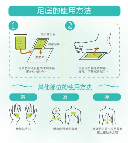 [NAKAMURA] Japan Kino Kinoki Natural Tree Extract Foot Detox Pads 30pcs/box NEW - Picture 3 of 13