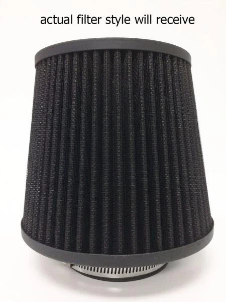 Kit de sistema de admisión de aire frío negro para 93-98 Volkswagen Golf Jetta Cabrio 2,0 L L4 Foto 2 de 2