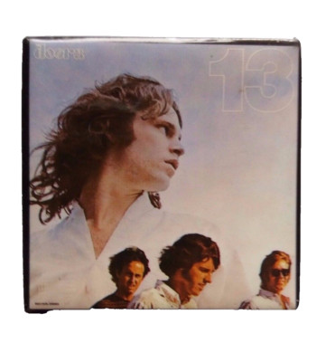 THE DOORS '13' JIM MORRISON ORIGINAL  2'' VTG ALBUM PROMO BADGE/PIN