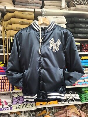 Kith For M.L.B New York Yankees Gorman Varsity Jacket Navy Size Small