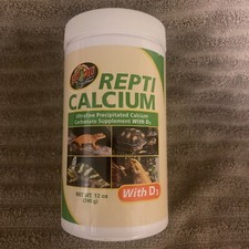 REPTI CALCIUM with D3 - 12oz / 340g