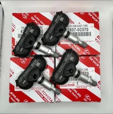Set of 4PCS OEM 42607-0C070 TPMS Tire Pressure Sensor For SIENNA TUNDRA SEQUOIA