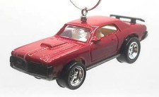 Christmas Ornament for Mercury Cougar Alley Cat Red