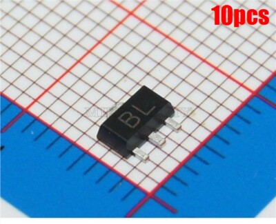 10Pcs 1A 80V SOT89 SOT89 Transistor Npn BCX56-16 Ic New rw