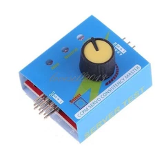 Steering Gear Tester CCPM 3-Mode ESC Servo Motor for RC Helicopters Adjustment
