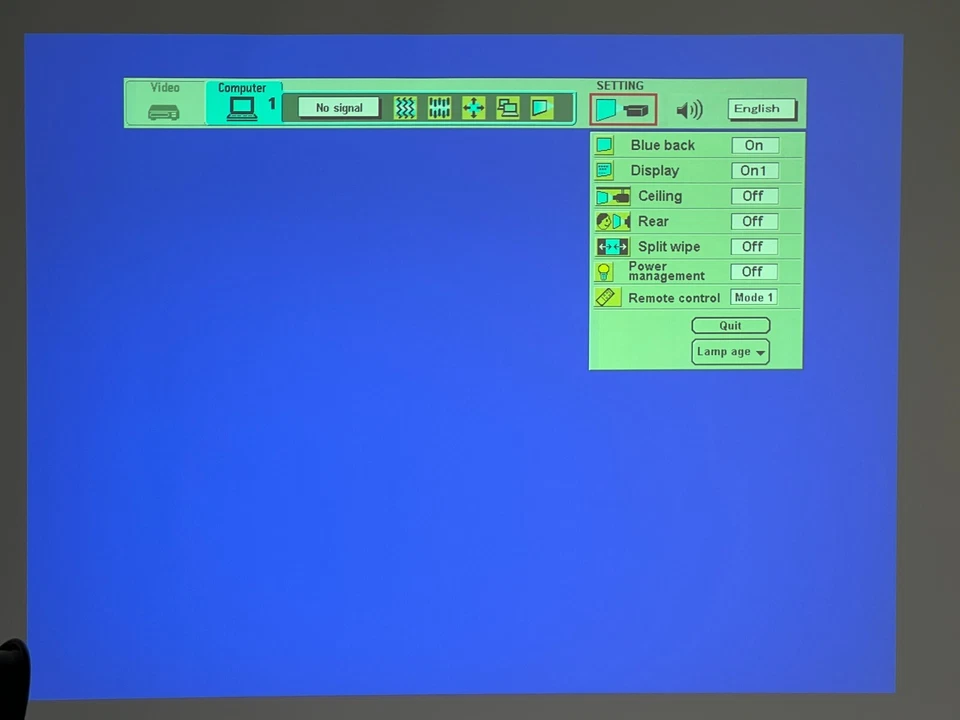 Sanyo PLC-XP21N Pro XtraX Multimedia Projector – High Brightness LCD - Image 2 of 4