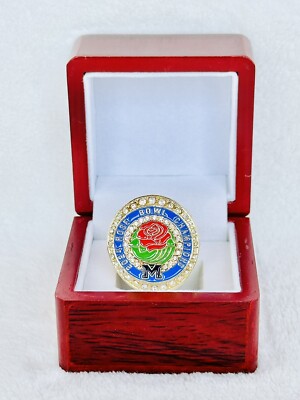 2024 Rose Bowl Michigan Wolverines Championship Ring W Box, US