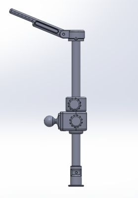 Adattatore per tubo Gen 3, supporto per palo da 39 mm/1,53, per