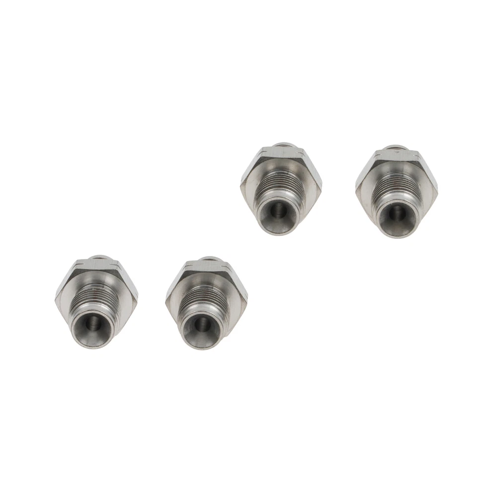 Adaptador de acessórios de freio invertidos métricos 4 x 3AN para M10 x 1,0 aço inoxidável - Imagem 3 de 4