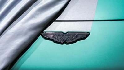 Genuine Aston Martin Black Chrome Bonnet & Boot Badge For Vantage (2019-2024)