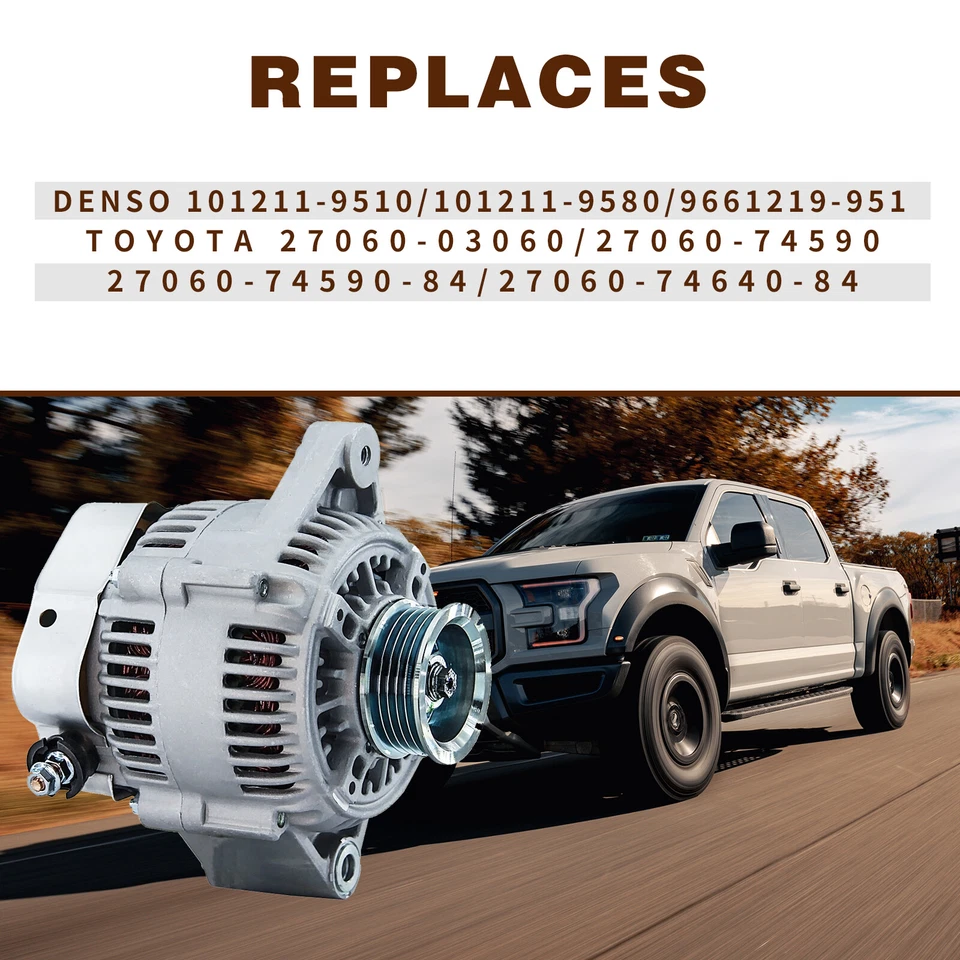 Used Alternator For Toyota Camry Solara 1997- 2001 13754  A-8408 13557N Foto 3 de 4