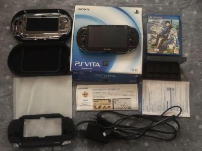Playstation PS VITA PCH-1000 ZA01 Black console only From japan
