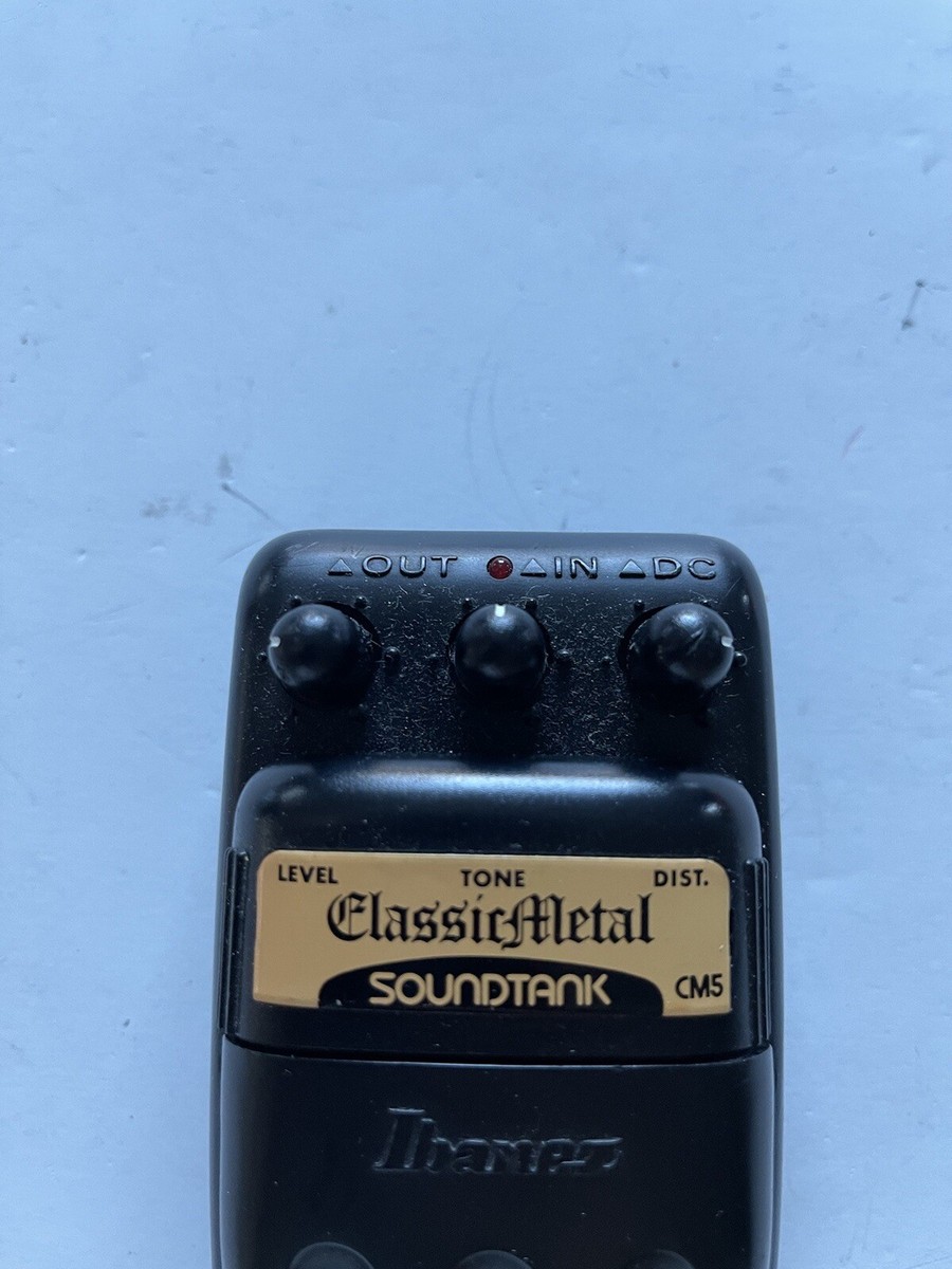 ■Ibanez Classic l CM5 SOUNDTANK Ibanez CM5 Soundtank Classic Metal Distortion Vintage Guitar