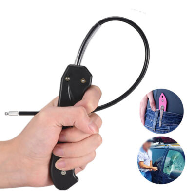 Portable Wire Whip Defense Staff Portable Martial Arts Safety 