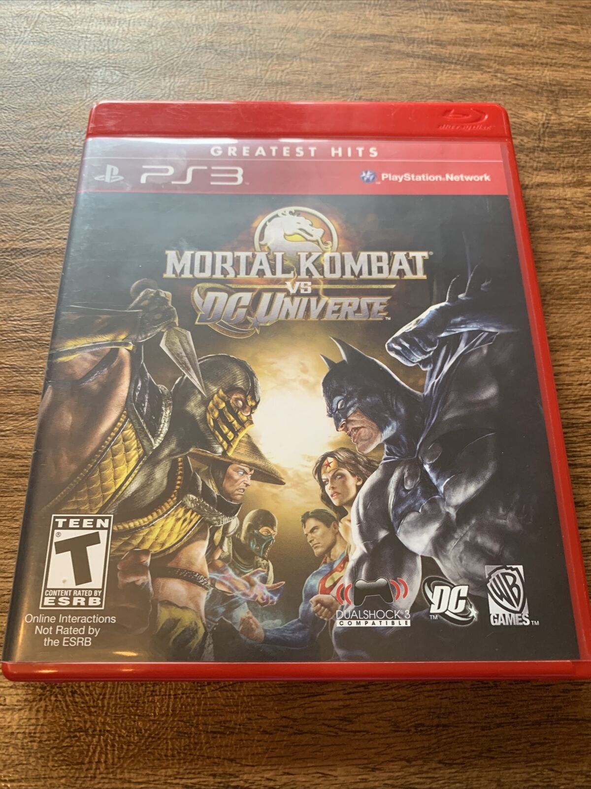 Jogo Mortal Kombat Vs Dc Universe Ps3 Playstation 3 Luta Mk