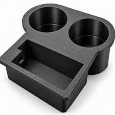 Bmw E46 1999-2006 Rear Cup Holder Dual Drink Storage Organizer Ashtray Insert Bmw E46 1999-2006 Rear Cup Holder Dual Drink Storage Organizer Ashtray Insert
