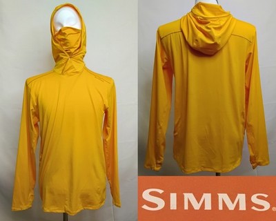 Simms SolarFlex Guide Hoody Men's M Sunrise Odor Control UPF #Z4880