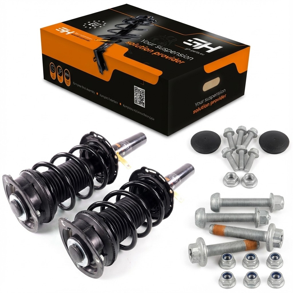 2x Complete Struts Assembly Front for Skoda Superb 2015- 2.0TDI/TSI 4WD