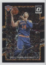 2017-18 Panini Donruss Optic Black Velocity Prizm 8/39 Willy Hernangomez #99 m6v