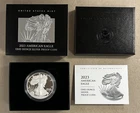 1 oz of .999 fine silver - 2023-S SILVER EAGLE WITH ORIGINAL US MINT PKG/COA