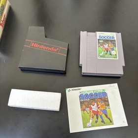 KONAMI HYPER SOCCER NINTENDO NES KOMPLETT UK PAL SEHR GUTER ZUSTAND OVP HANDBUCH -