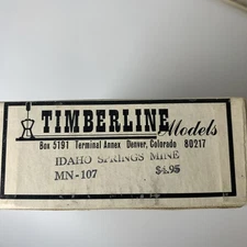 Timberline Models HO Clothing Store - Assay Office Kit ST-108 NOS