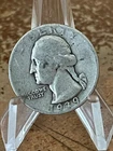 1939 Washington quarter  90% silver    # NR47