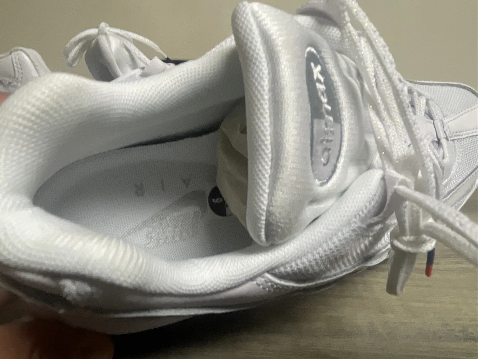 Nike Air Max 95 USA Glacier Blue White Red Sneakers AQ7981-100 Men's Size 9 NEW - Image 4 of 4