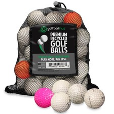 GolfBall Nut - 48 Used Golf Balls Bulk   Recycled Hit-Away Practice Golf Bal...