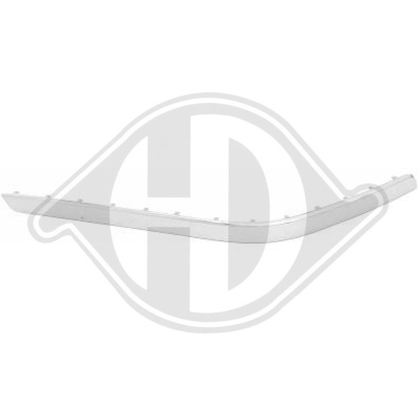 1655169 Zier-/Schutzleiste, StoßFäNger Hinten Links FüR MERCEDES-BENZ GLK-CLASS-image