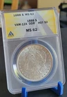 1888 Morgan Dollar ANACS VAM-12a Die Clashed Obv & Rev  MS62 Hot 50