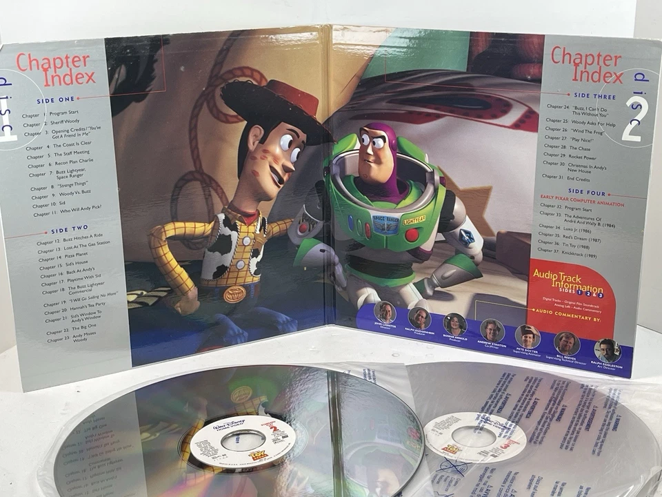 Toy Story  Deluxe CAV Laserdisc Edition 1995 Disney movie  - Image 4 of 4