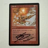 1x Signed Sizzle 1999 MTG Mercadian Masques LP FREE SHIPPING