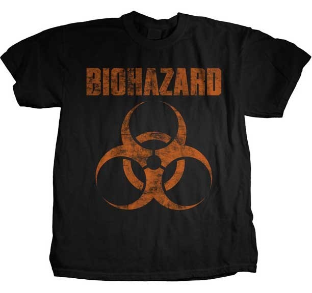 Biohazard Merch BIOHAZARD Distressed Logo T SHIRT S-M-L-XL-2XL New Official Hi Fidelity ...