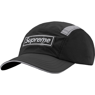 Supreme Side Mesh Camp Cap Black Cream Coral Blue 4colors SS25 | eBay