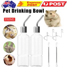 350ML Rabbit Hamster Pet Water Drinking Bowl Bottle Feeder for Guinea Pig