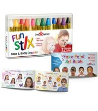 Halloween Makeup For Face And Body 12 Crayons