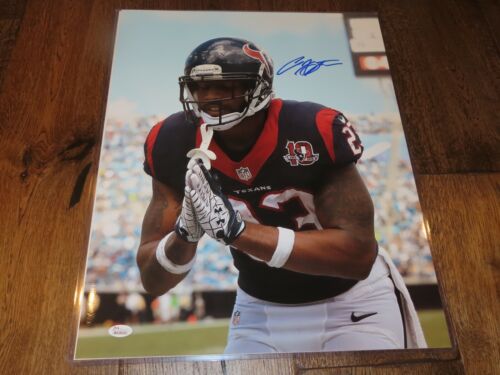 Arian Foster Signed Houston Texans 16x20 Photo Autographed JSA Witness COA 1A - Picture 1 of 5
