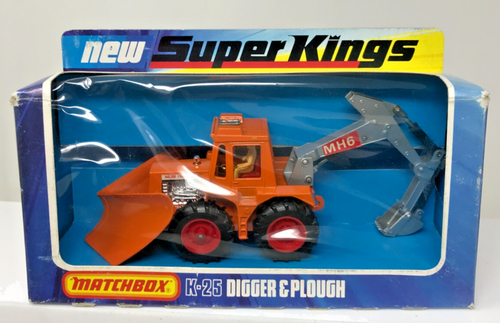 MATCHBOX SUPERKINGS K-25 DIGGER & PLOUGH M377