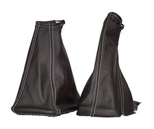 Schaltsack + Handbremssack passend für Opel Tigra Bj. 1994-2001 weiße Naht Neu